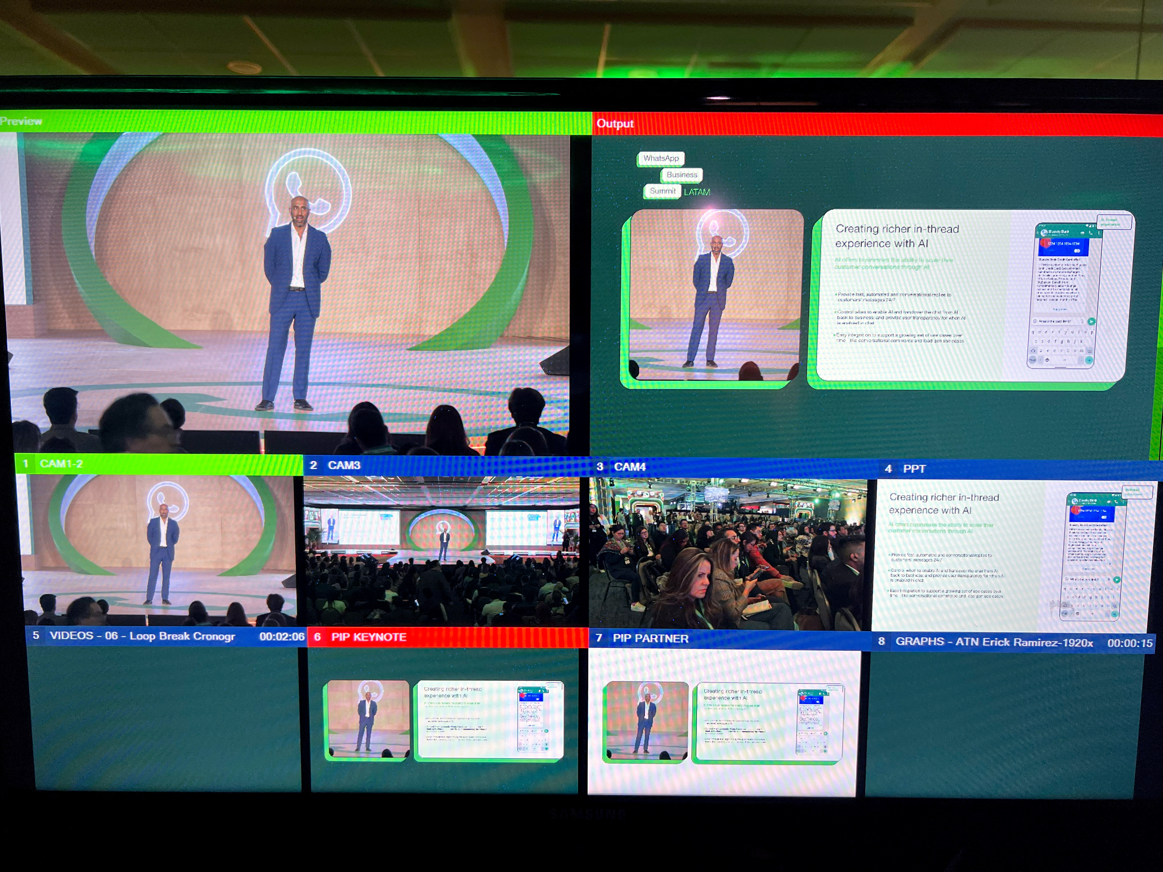 Evento corporativo y experiencia de marca